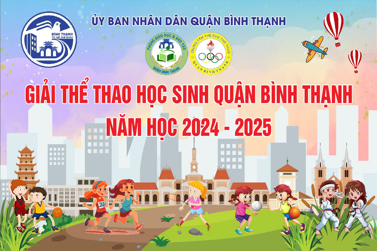 Khởi động Giải Thể thao học sinh quận Bình Thạnh năm học 2024 - 2025